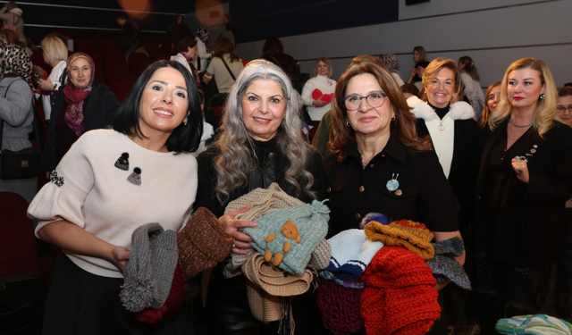 Nilüfer’de kadınlar iyilik için ilmek attılar