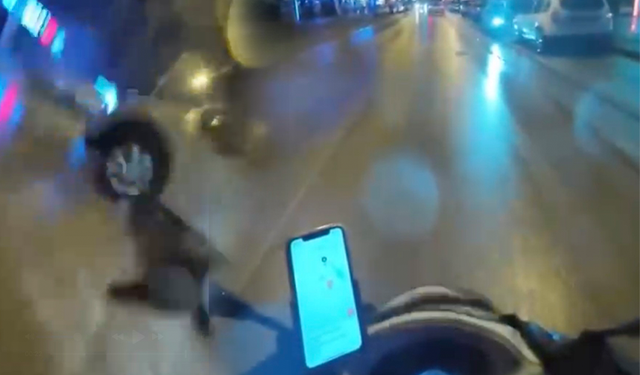 Bursa'da aniden yola çıkan cip kazaya neden oldu!