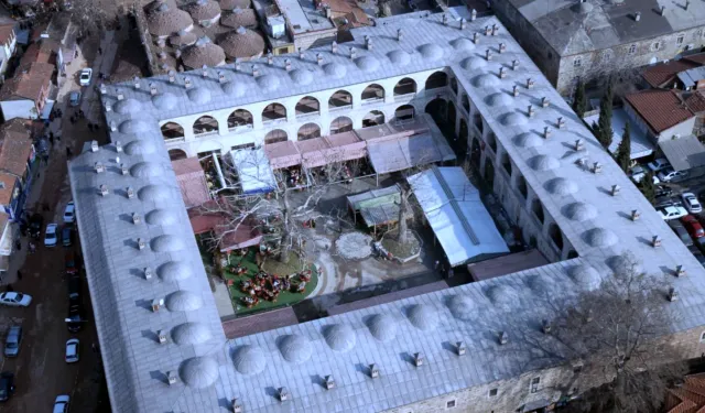 Pirinç Han Meydanı’ndaki kafeterya BURFAŞ’a devredildi