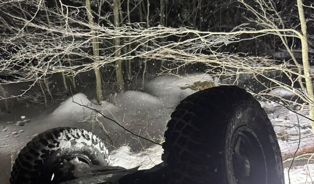 İnegöl'de uçuruma yuvarlandılar; 5 yaralı