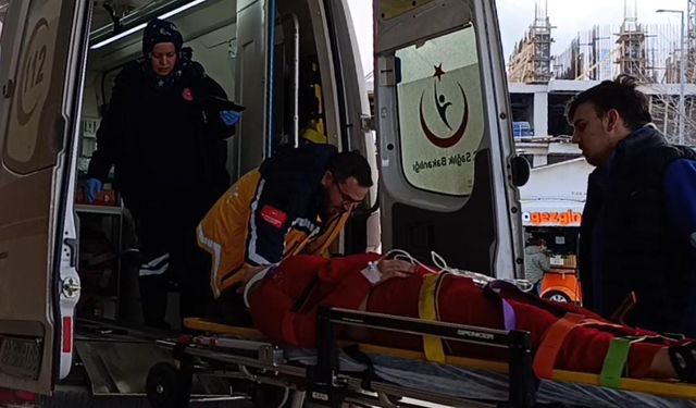 İnegöl'de kadın sürücü ölümden döndü