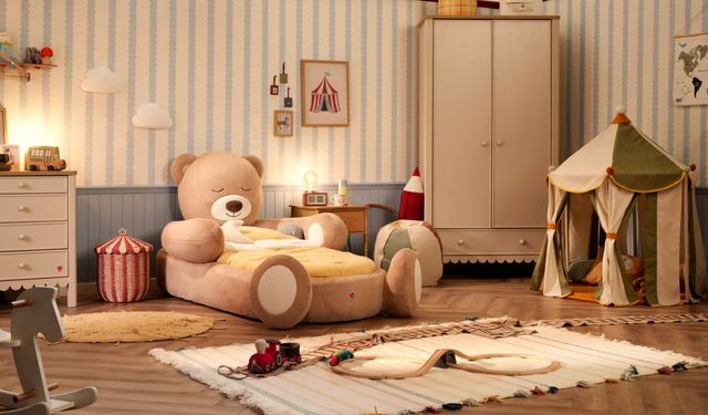 Çilek'ten Yeni Uyku Arkadaşı: Teddy Ayıcık Karyola