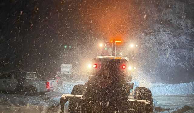 İnegöl’de kar kalınlığı 50 cm’yi aştı... İşte o bölgeler…