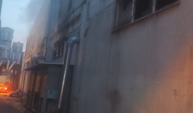 Mobilya sanayinde yangın paniği