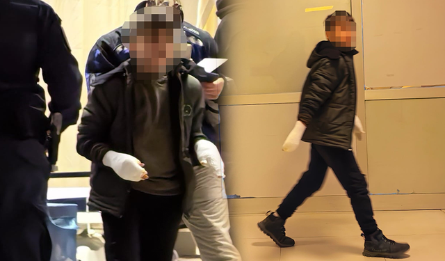 İnegöl'de acılar içinde kaldı..  2 eli de...