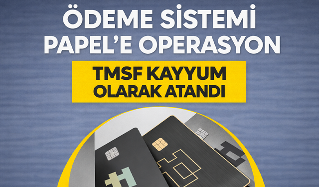 Ödeme sistemi Papel'e operasyon: TMSF kayyum olarak atandı