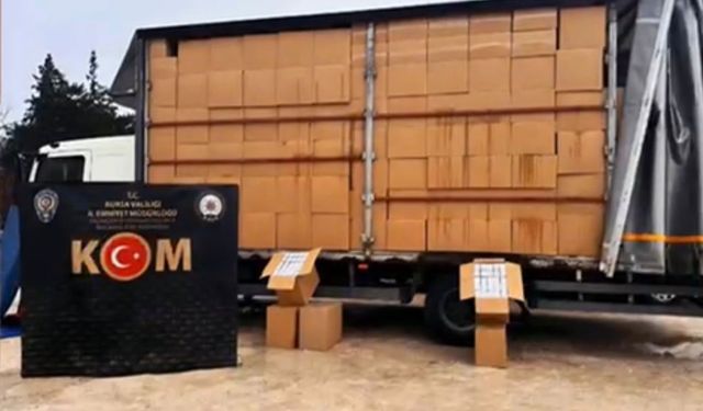 Bursa'da dev kaçak tütün operasyonu