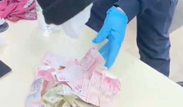 Bursa'da dilencilik parasını çocuk bezine sakladılar