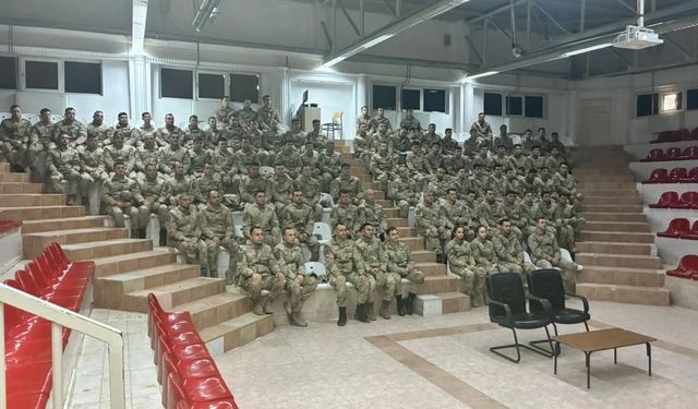 Bilecik'te jandarma personeline aile içi iletişim eğitimi