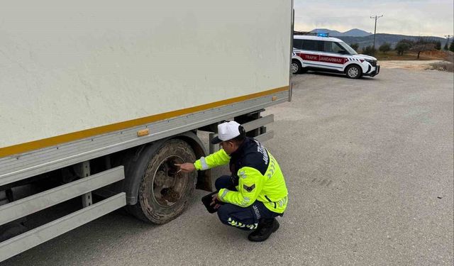 Bilecik'te kış lastiği uygulaması denetimi yapıldı