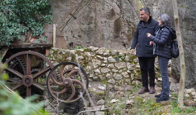 Bilecik'te tarihi değirmen için 3 boyutlu tarama çalışması