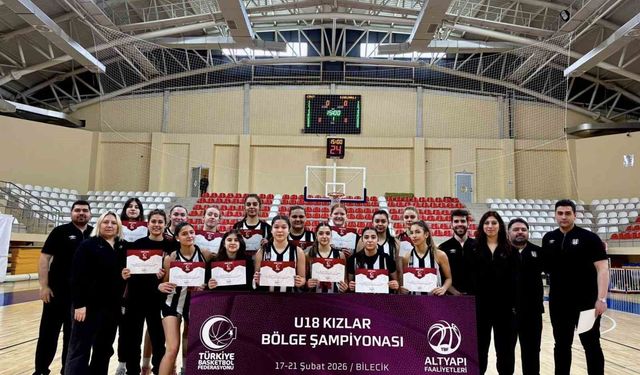 Bilecik'te U18 Kızlar 1. Bölge Şampiyonası tamamlandı