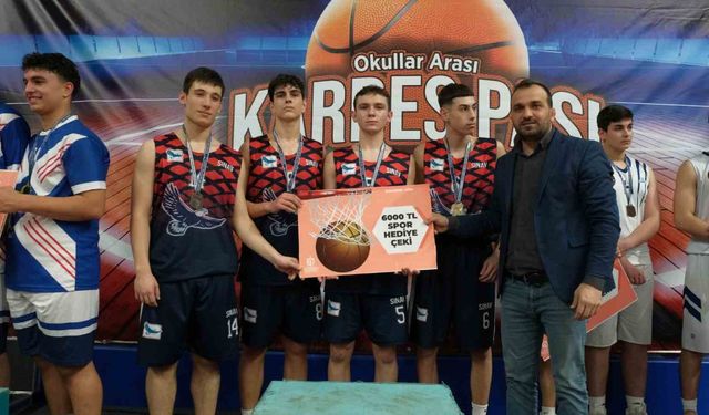 'Kardeş Pası' basketbol şampiyonasında ödüller sahiplerini buldu