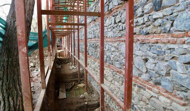 Sadabad Sarayı'nda restorasyon çalışmaları tüm hızıyla sürüyor