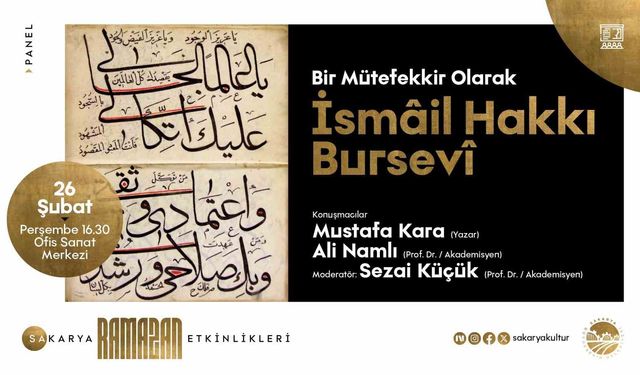 Sakarya'da 'Bursevi'nin Kaleminden' sergisi OSM'de açılıyor