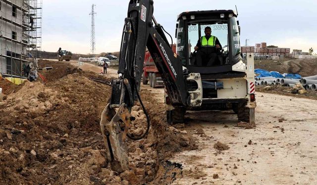 Söğüt'te alt yapı çalışmaları aralıksız sürüyor