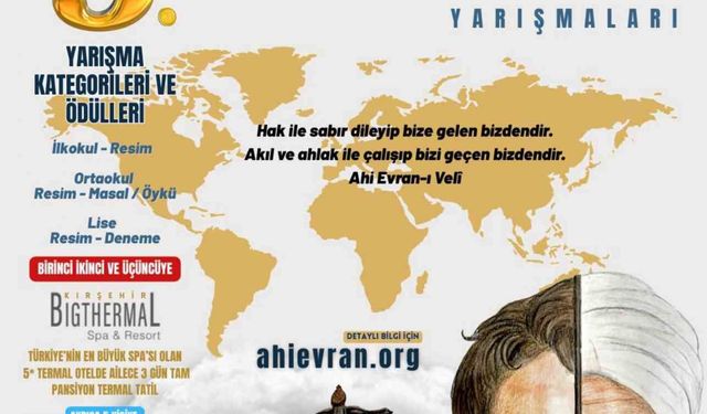 Uluslararası Ahilik ve Ahi Evran Yarışmalarına başvurular başladı