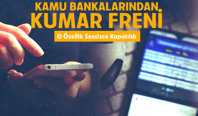Kamu bankalarından şans oyunlarına sert fren