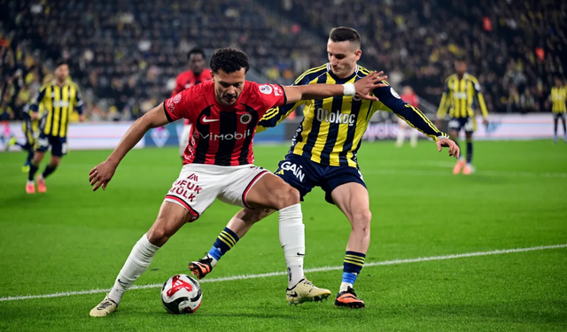Fenerbahçe fişi ilk yarıda çekti! Gençlerbirliği'ne 3 attı