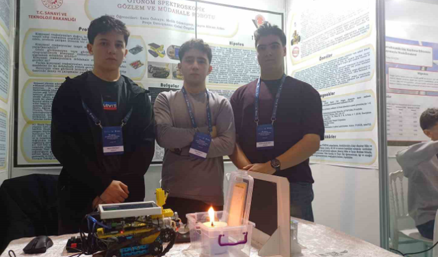 Yangına ’otonom’ müdahale