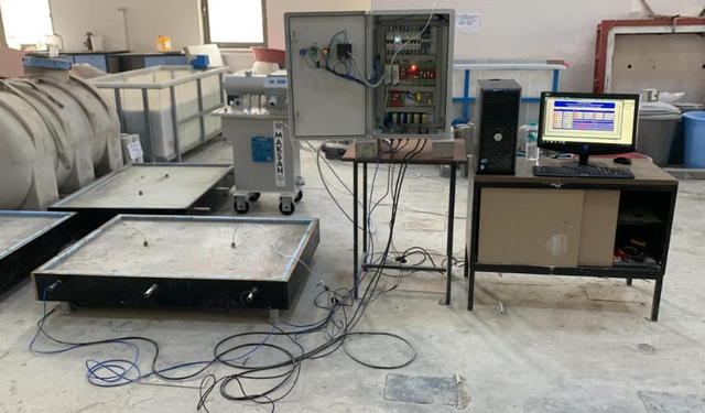 Kar ve buzlanmaya karşı ısınabilen beton