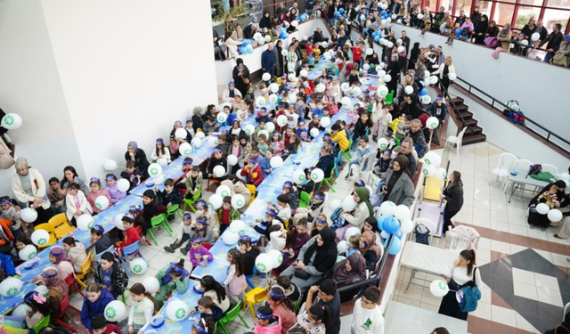 Yıldırım'da minikler için iftar vakti