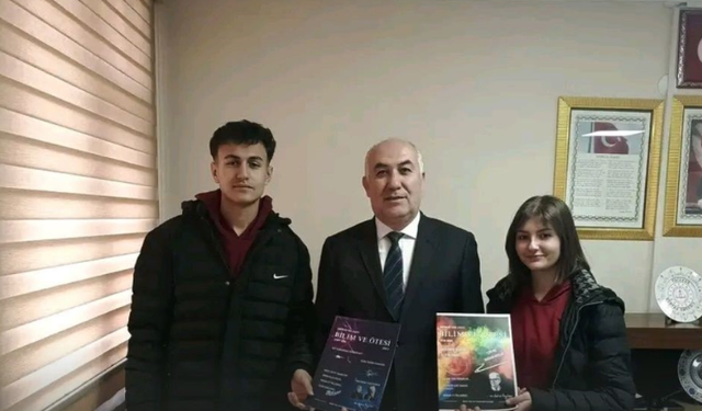 Emirdağ Fen Lisesi’nin ‘Bilim ve Ötesi’ dergisinin 2. sayısı yayımlandı