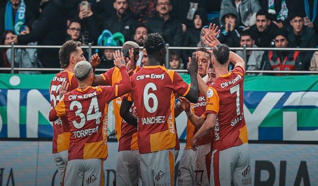 Galatasaray 3 puana 3 golle uzandı