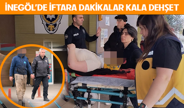 Bursa İnegöl'de boşanma arifesinde şiddet: Kadın balkondan atladı