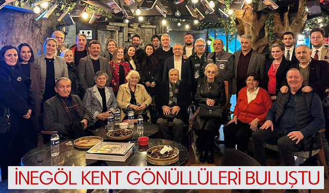İnegöl Kent Gönüllüleri Buluştu