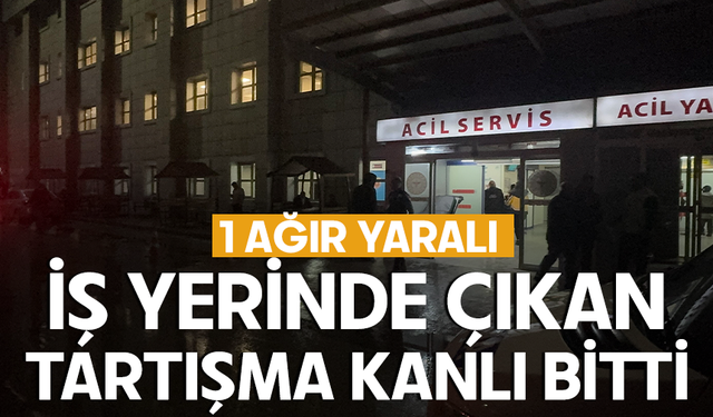 Bursa Yıldırım'da bıçaklı kavga: 1 ağır yaralı