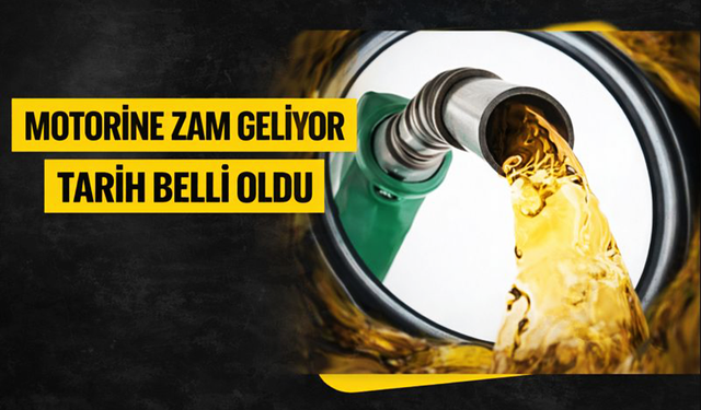 Motorine zam geliyor: Tarih belli oldu