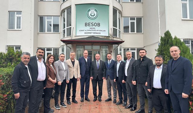 İnegöl Mobilyacılar Odası’na Federasyondan ziyaret “Her türlü desteğe hazırız”