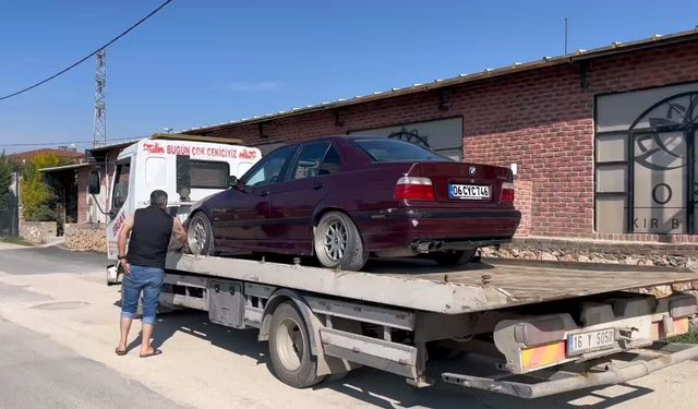 Bursa İnegöl'de abart egzozlu araç trafikten men edildi!