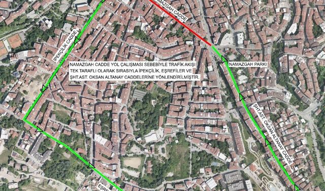 Bursa Yıldırım'da trafik düzenlemesi