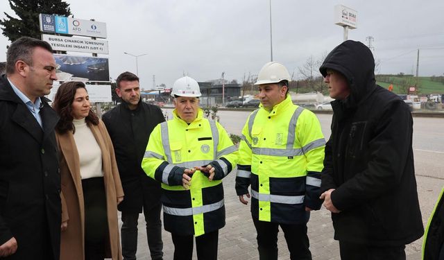 Çınarcık suyu Görükle ve Mudanya'ya taşınıyor