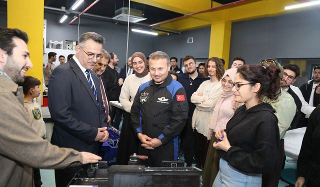 Alper Gezeravcı’dan BTÜ öğrencilerinin TEKNOFEST projelerine tam not