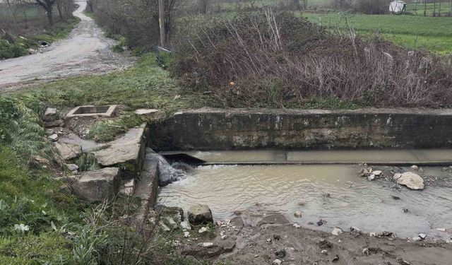46 yıl sonra ortaya çıktı: Gölet çöktü, su yer altından başka noktadan çıktı