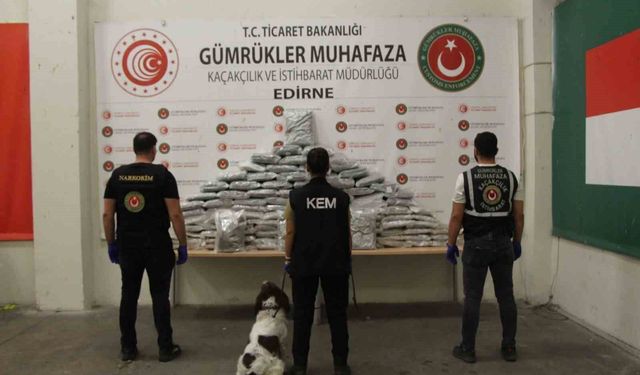 54 milyon değerinde uyuşturucu ele geçirildi