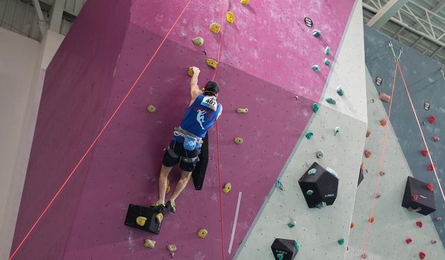 Bursa'da para tırmanış heyecanı