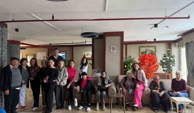 Burtom'dan huzurevi sakinlerine ziyaret