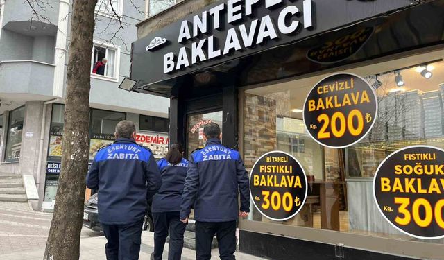 Esenyurt'ta sağlıksız üretim yapan işletme mühürlendi