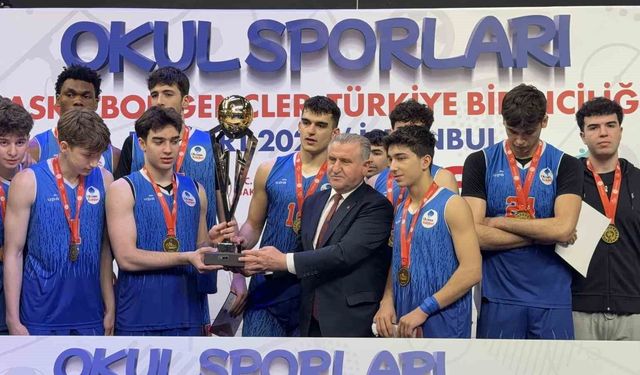 Okul Sporları Basketbol Gençler Türkiye Birinciliği finali İstanbul'da oynandı