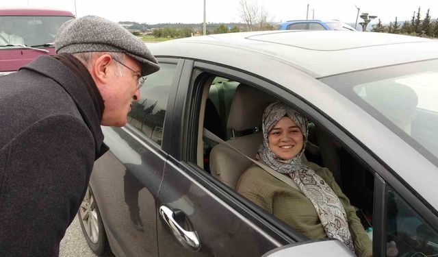 Vali Toraman, trafik denetimlerine katıldı
