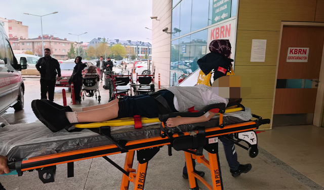 Bursa İnegöl'de çocuğa hafif ticari araç çarptı!