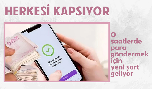 Para transferine çipli kimlik ve NFC mecburiyeti!