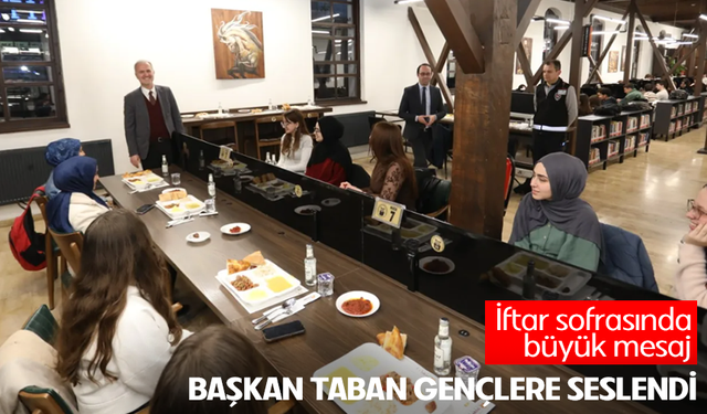 Başkan Taban: “Sizler İnegöl’ün Kıymetlilerisiniz”