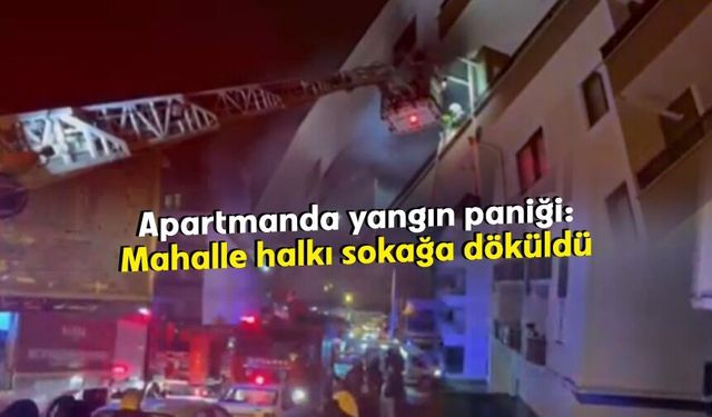 Bursa Nilüfer’de apartman yangını: 1 kişi dumandan etkilendi