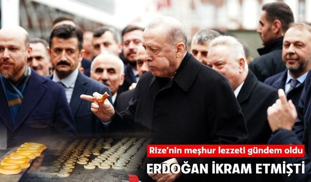 Rizelilerin vazgeçilmezi ’susamsız simit’ Cumhurbaşkanı Erdoğan’la gündeme geldi