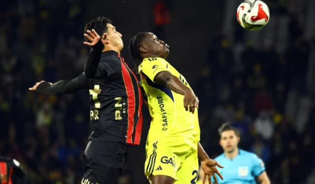 Fenerbahçe, Fatih Karagümrük'e mağlup oldu